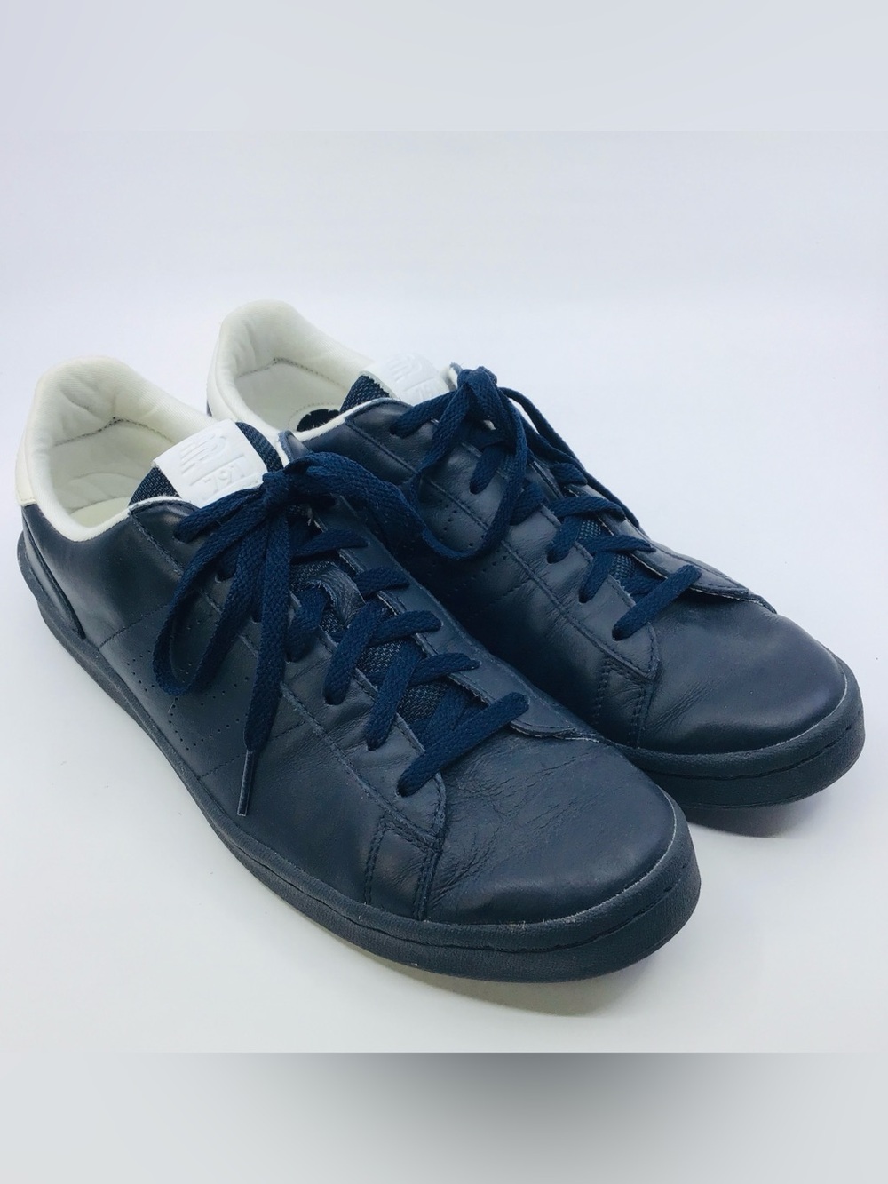 J. Crew x New Balance 791 Dark Navy' (CT791JC6) classic low-top leather sneakers